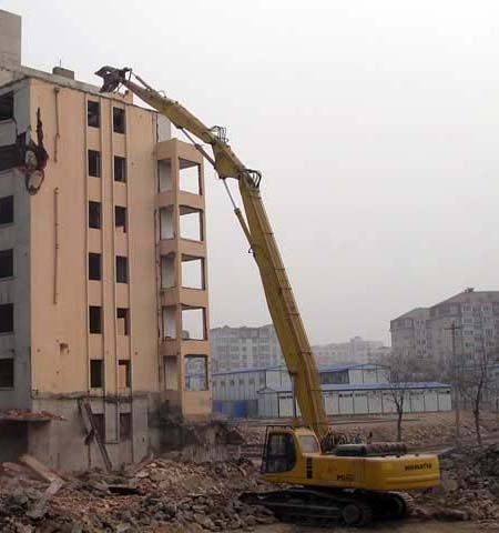 挖掘機(jī)拆樓臂，挖掘機(jī)拆樓臂廠家，挖掘機(jī)改裝拆樓臂