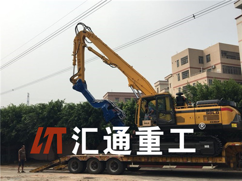 挖掘機(jī)打樁臂、打樁臂、打樁錘、挖掘機(jī)打樁臂廠家